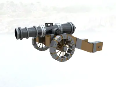 3D Canon Model Autodesk Maya 3D model