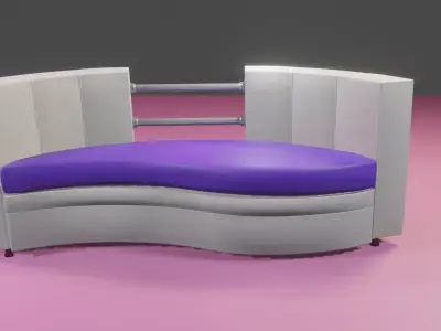 Sofa The White 3D model