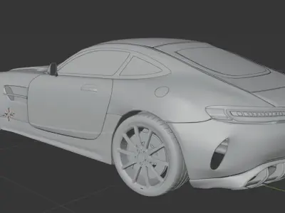 Mercedes-Benz Amg Gt Free 3D model