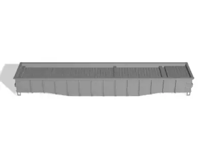 HO NS M-271s M-272s MOW Crosstie Gondola Crosstie Load Pack 3D print model