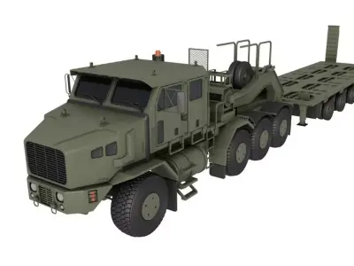 Oshkosh Defense to produce EHETS Enhanced Heavy 3D model