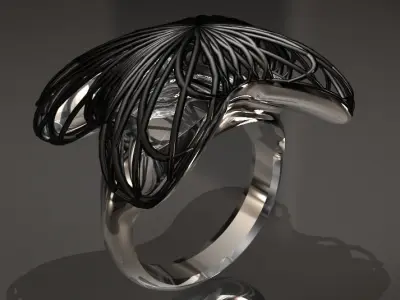 Rendering Anello Modello F  3D model purchase