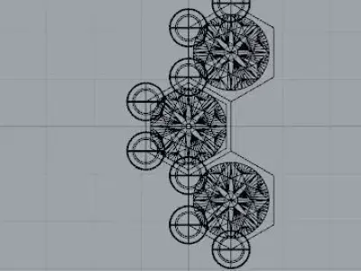 disposizione pietre Free 3D model