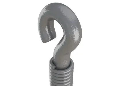 Fishing Hook 3D model purchase