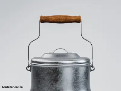 Milk Container 3D model