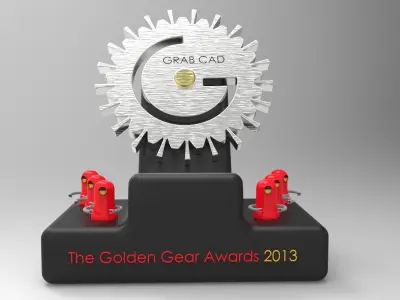 The Golden Gear Awards 2013 Free 3D model