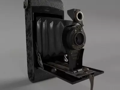 antique camera 3D model