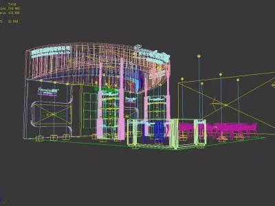 Exhibition - Area - 9X9-3DMAX2012-012 3D model