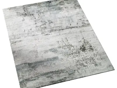 Lyra Silk Rug by The world of RH 3D model