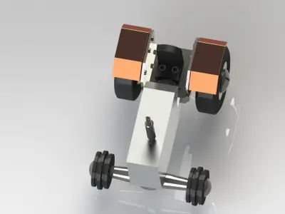 Trator Tractor Free 3D model