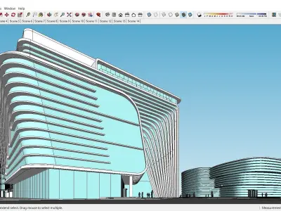 Sketchup Complex B7 3D model