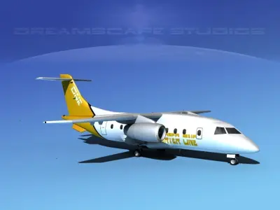 Dornier 328Jet Charter One 3D model