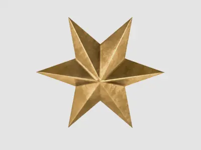 goold star 3D model