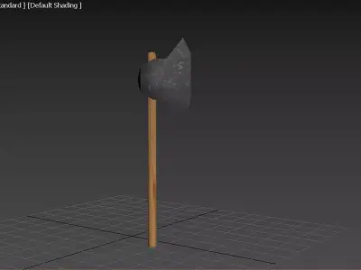 Machado medieval Free 3D model