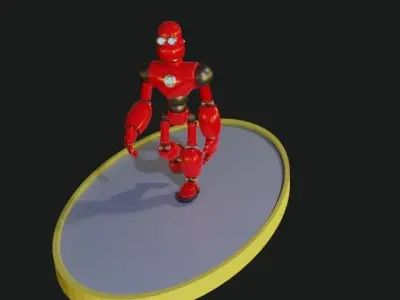 Robot Free low-poly 3D model purchase