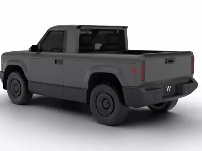 Slate Truck EV 2027 3d model 3D model purchase