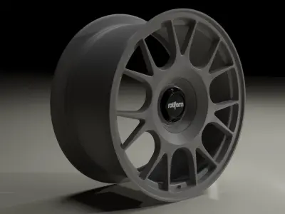 Rotiform TUF-R Low-poly 3D model