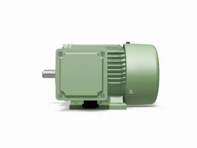 80 B34a Right IEC electric motor - 3D CAD model 3D model