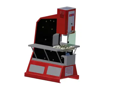 Pressing Machine MX 500 - 50 Tons 3D model