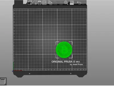 Bitcoin two bitcoins 3D print model