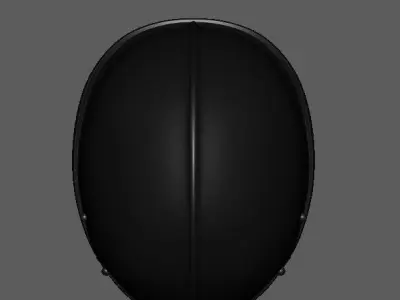 Medieval Helmet Barbuta Helmet Low-poly 3D model