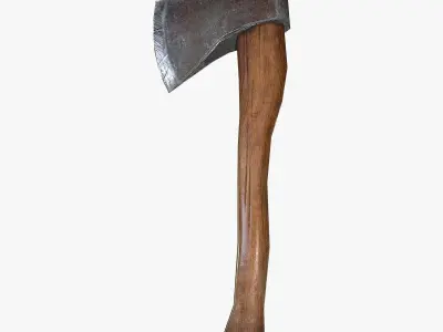 Axe PBR Low-poly 3D model