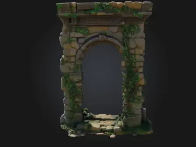 Gateway of Time  Unlock the Portal to Endless Eras 3D model