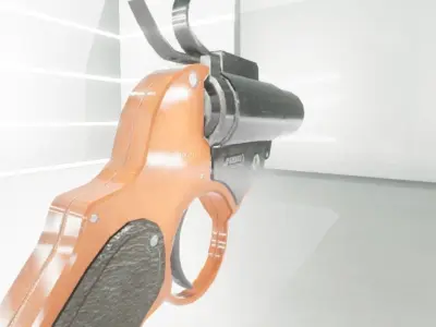 FlareGun revolver 3D model