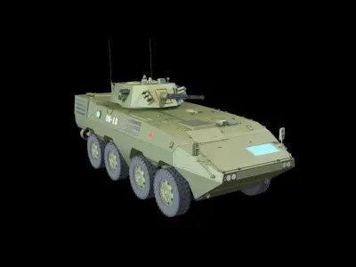ZBL 09 8X8 infantry vehicle 3D model