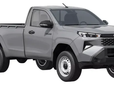 Toyota Hilux Travo Standard Cab 4TREX 2026 3D model