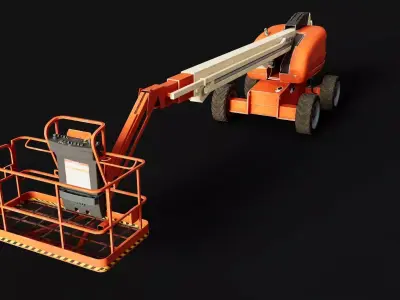 Crane 03 3D model