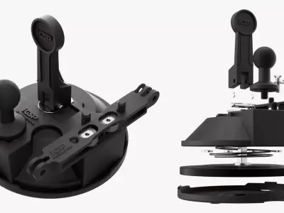 Universal Vehicle Windscreen Mount Hub 3D model