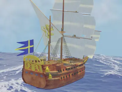 vasa regalship 3D model