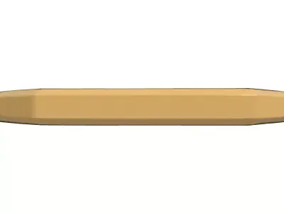 Futuristic Data Chip 3D Model 3D model