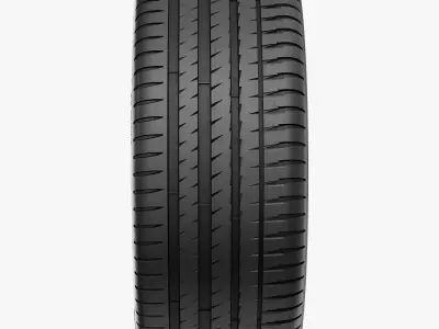 Michelin Pilot Sport 4 Tire 3D model