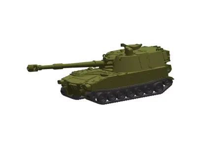 M109 howitzer 3D model