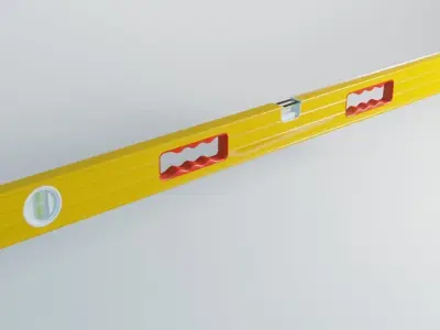 Level Tool Low-poly 3D model