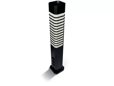 Sci-Fi Light Pack Low-poly 3D model