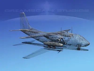 Alenia C-27A Spartan UN 3D model