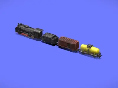 80s FERRORAMA XP200 - CARS ONLY - 3D SCAN 3D print model