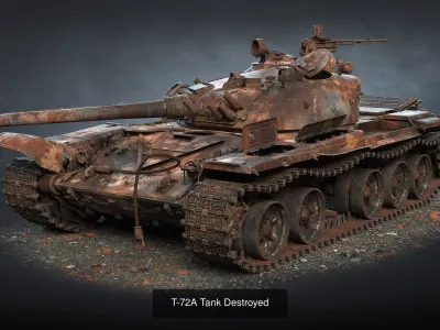 Soviet Military Vehicles Collection 3D Model Pack