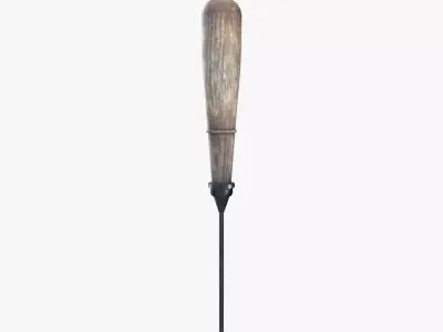 Medieval Chisels V04 Low-poly 3D model