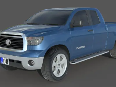 Toyota Tundra Double Cab 3D model