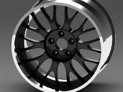 BBS Rim 20 inches Free 3D model