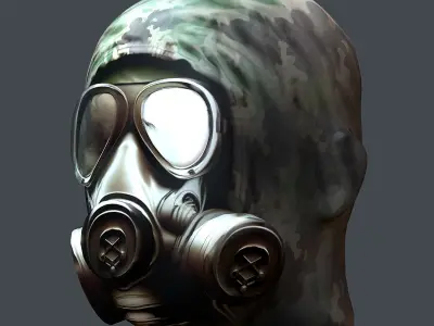 Helmet 3d model military combat Military Low-poly Low-poly  Low-poly 3D model order