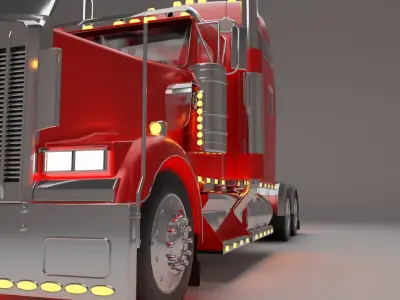 A Cargo Truck 3D model