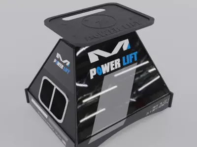 MATRIX POWER LIFT STAND 3D model