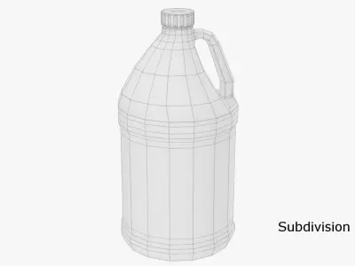 Gallon Jug 3D model