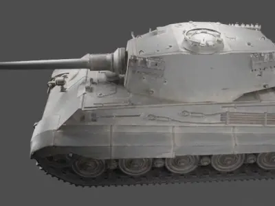 The heavy tank  3D model