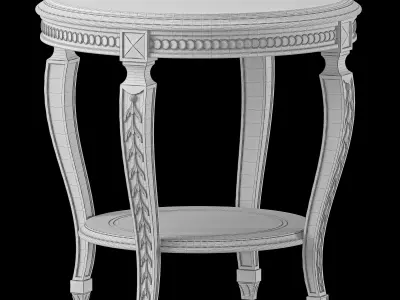 roberto giovannini side table art 1416 3D model